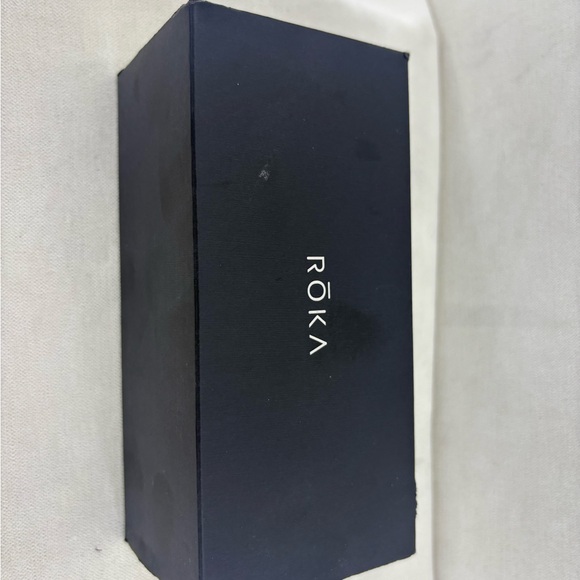 Roka Men’s Matte Black Sunglasses with Yellow Mirrors polarized NIB size 56 - Picture 3 of 13